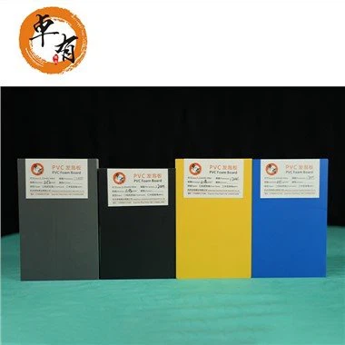 To'liq rangli qora qattiq PVX ko'pikli taxta